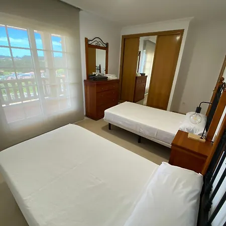 Apartmán De 2 At1 En Con Vistas Al Mar Y Piscina Sanxenxo